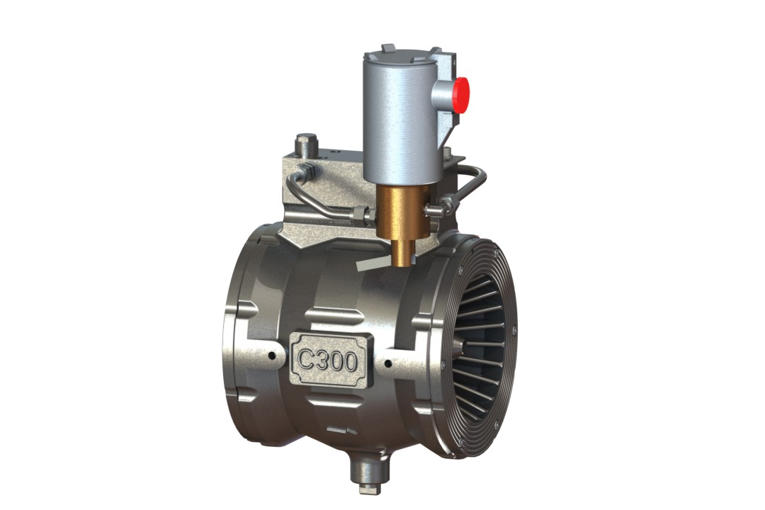 (DV050 1009C) - Automatic Water Control Valve, Non Regulating with Strainer & Restrictors + Solenoid (Latching)